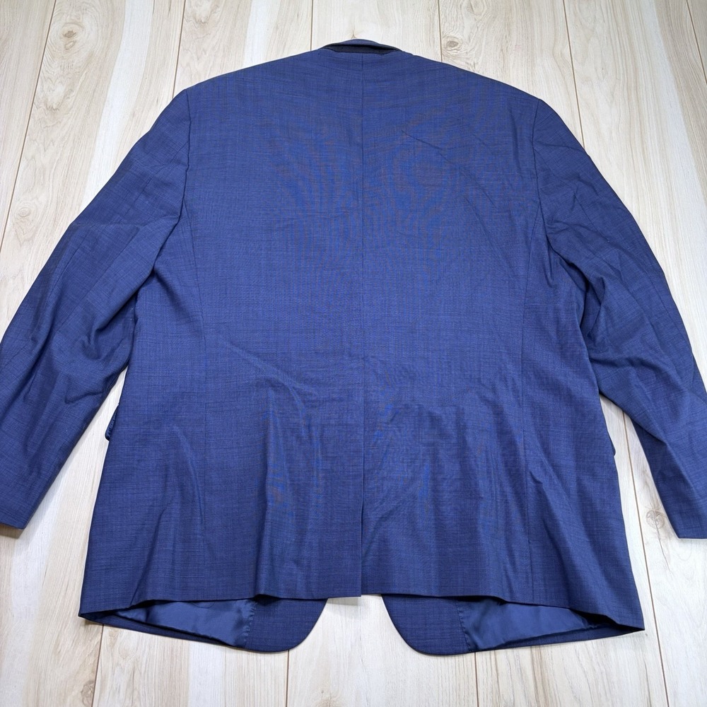 Lauren Ralph Lauren Mens Nailhead 100% Wool 2 Piece Suit Blue 46R W:40x32 - Picture 9 of 16